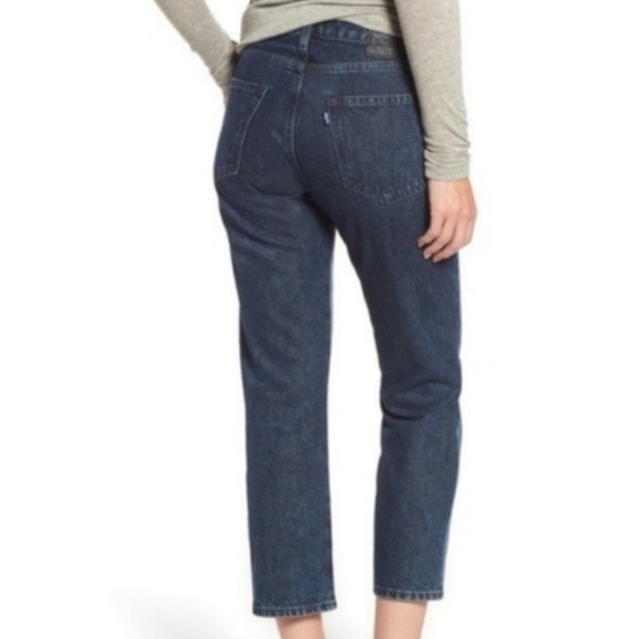 Levi’s Made & Crafted East to West Two-Tone Slim Crop Jeans Size 31 - Picture 3 of 15